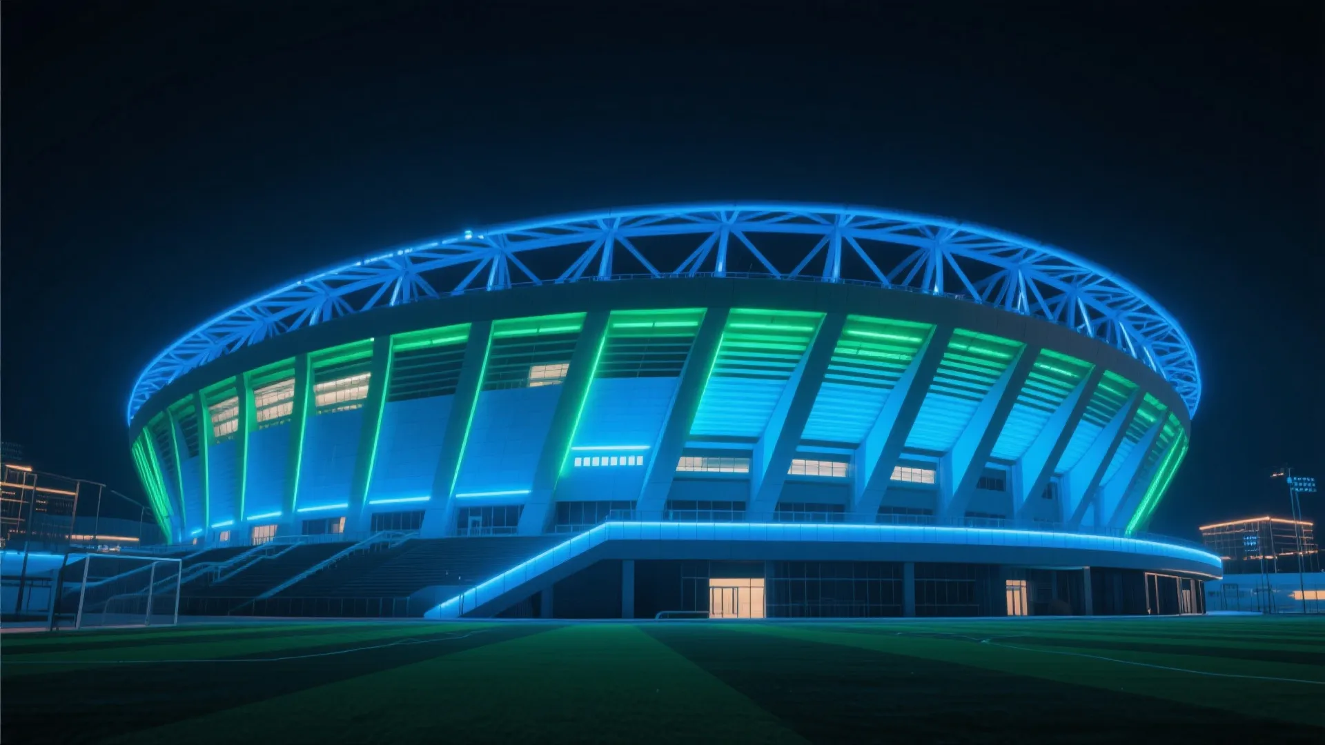 现代体育场馆与数据网络